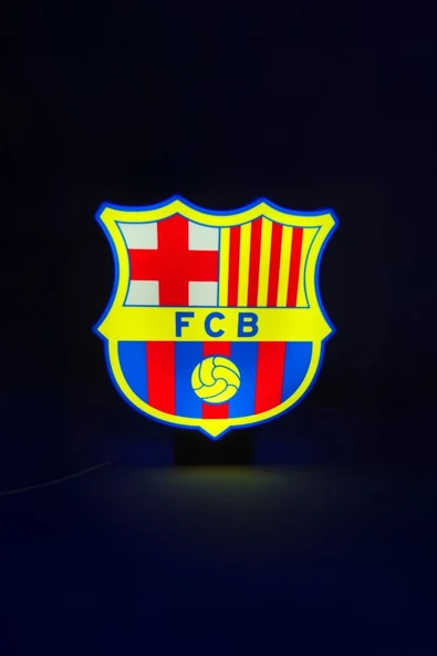 Barcelona Tasarımlı Dekoratif Aydınlatma Gece Lambası (25x23cm) ürün görseli 1