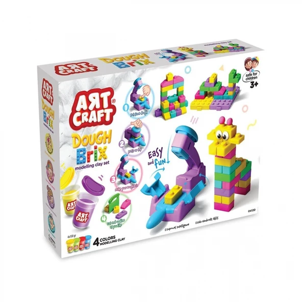04120 ART CRAFT BRIX HAMUR SET 400 GR - Resim 4