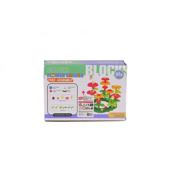 LY008A 45 PCS GÜZEL BAHÇE ÇİÇEK SETİ - Resim 2