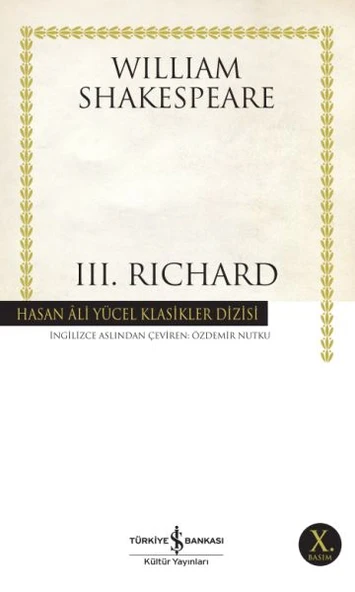 III. Richard - Hasan Ali Yücel Klasikleri ürün görseli 1