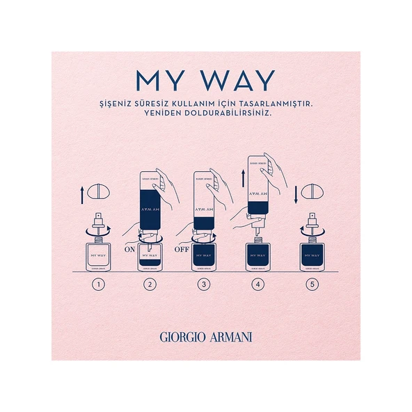 My Way Edp 90 ml Kadın Parfüm - Resim 6