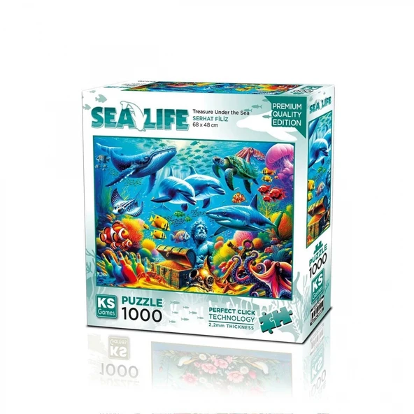 20825 PUZZLE 1000 Treasure Under the Sea ürün görseli 1