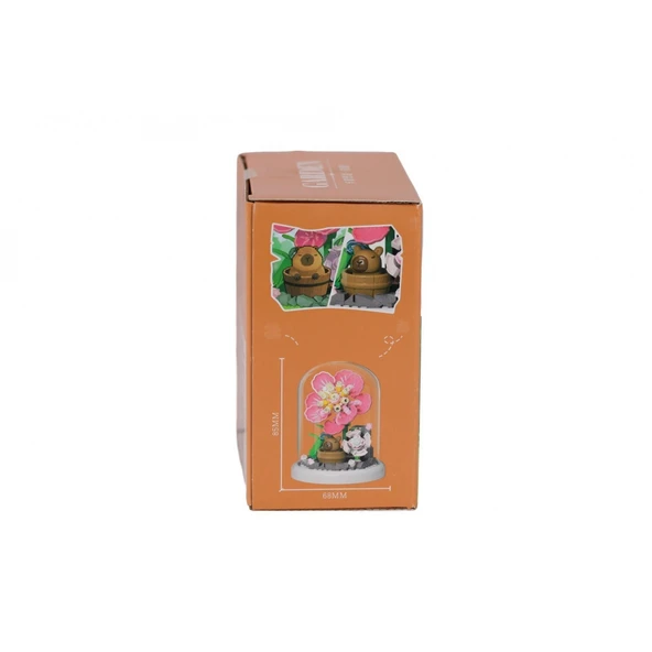 P2593 PANLOS FLOWER SET 206 PARÇA BLOCK OYUNCAK - Resim 2
