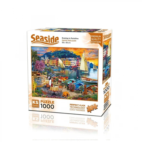 20812 PUZZLE 1000 Evening in Portofino ürün görseli 1