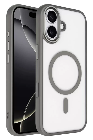 Joko Apple iPhone 16 Terea Magsafe Kapak - Gri ürün görseli 1
