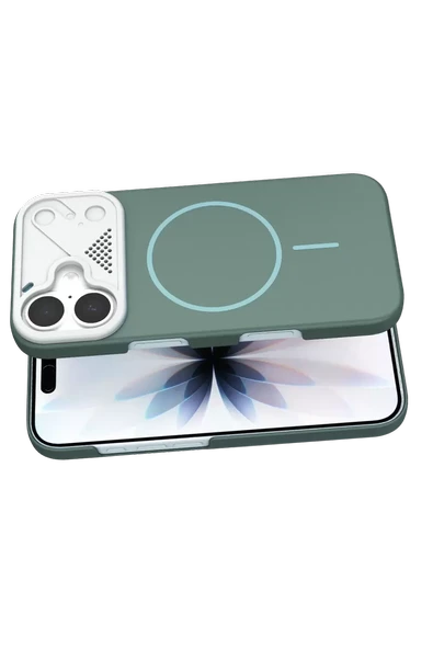 Joko Apple iPhone 16 Export Magsafe Kapak - Turkuaz - Resim 3