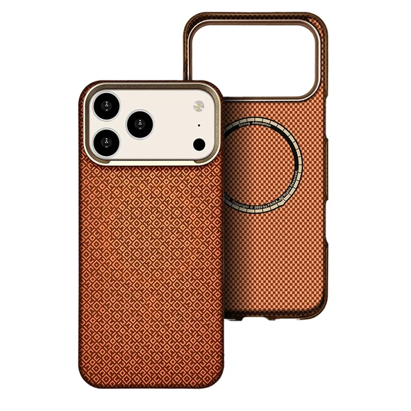 iPhone 17 Pro Kılıf M-Safe Şarj Özellikli Premium Paris Vax Sert PC Kapak ürün görseli 1