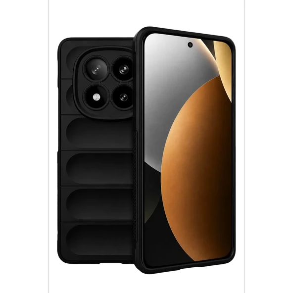 Newface Xiaomi Redmi Note 15 4G Optimum Silikon - Siyah - Resim 2