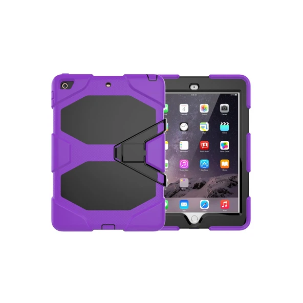 Apple İpad 5 Air 9.7 Kılıf Griffin Tablet Kapak - Mor ürün görseli 1