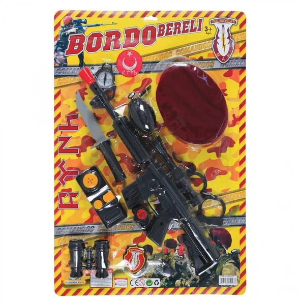 123 Bordo Bereli ürün görseli 1