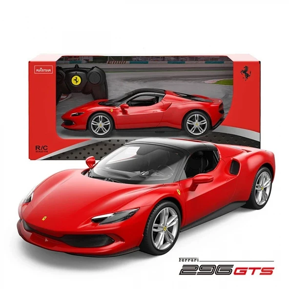 94600 Kumandalı Ferrari 296 GTS 1:16 Kırmızı ürün görseli 1