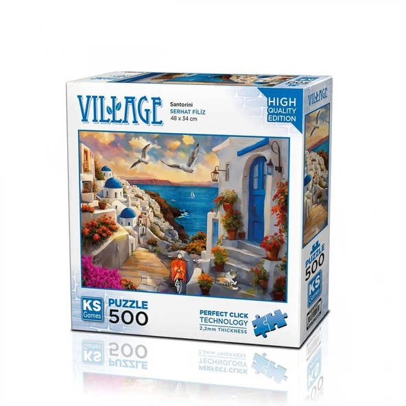 20074 PUZZLE 500 Santorini ürün görseli 1