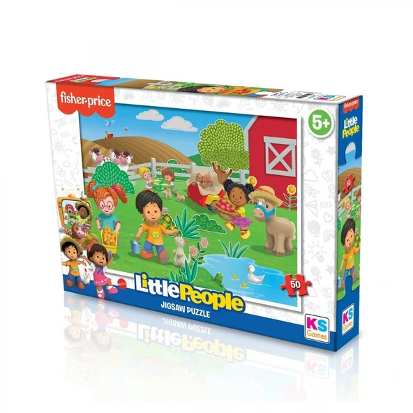 LP 709 FISHER PRİCE LITTLE PEOPLE 50 PARÇA ürün görseli 1