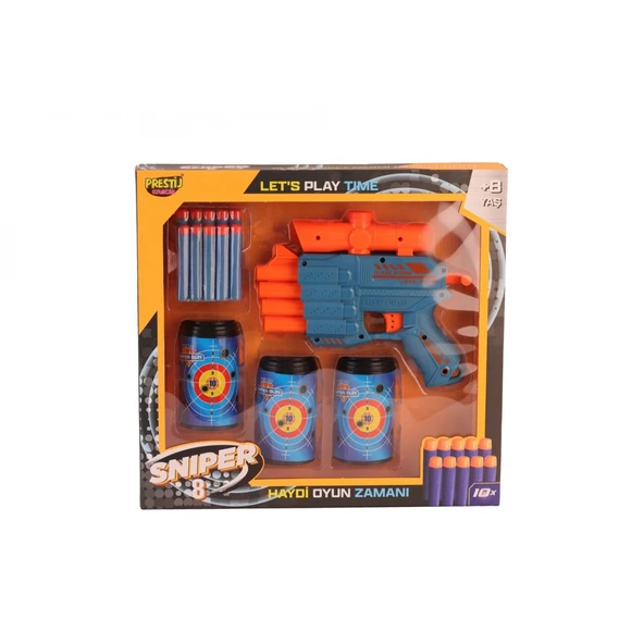 FAB 5707 KUTULU 3 HEDEFLİ SNİPER 8 DART ATICI ürün görseli 1