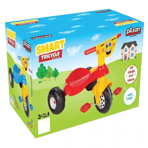 07 132K Smart Bisiklet Kırmızı Flexo -Pilsan - Resim 4