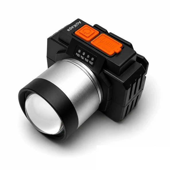 Gs-15650 2500 Lümen 4 Mod Sos Özellikli Led Kafa Feneri ürün görseli 1