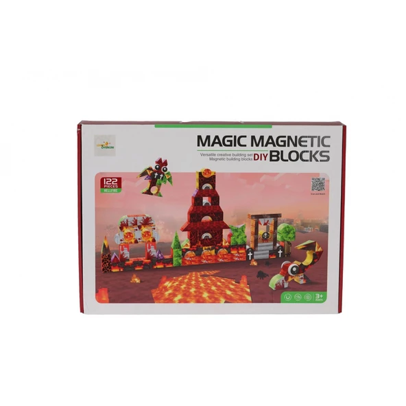 66011 MANYETİK PUZZLE 122 PARÇA ürün görseli 1