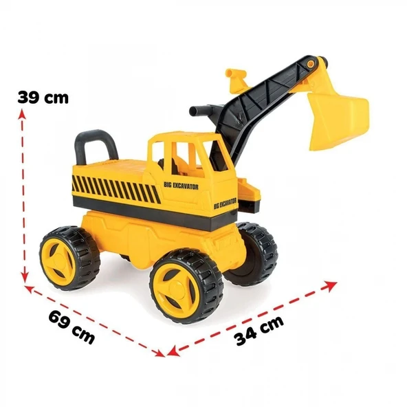 06 207 Big Excavator -Pilsan - Resim 3