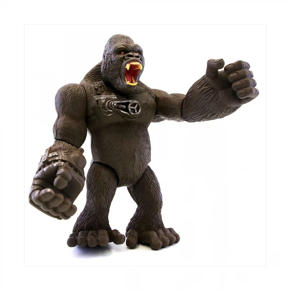 37108 Sunman Jurassic Clash Mega Canavar Siber Goril Figürü - Resim 2