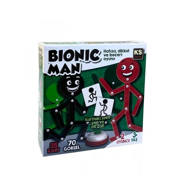 25132 BIONIC MAN TR-ENG ürün görseli 1
