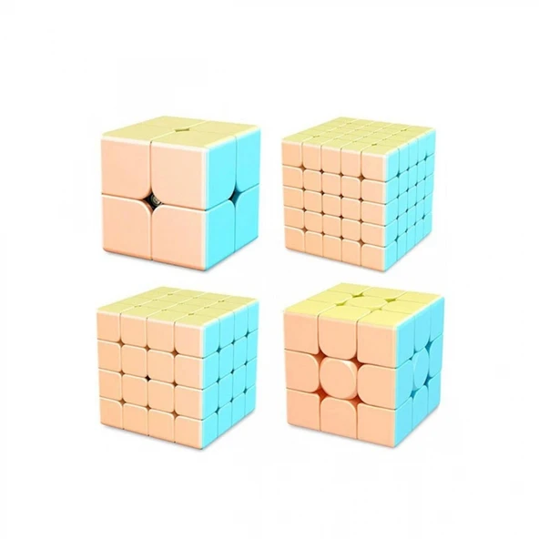 MF9306 MOYU MACARONS 2X2 3X3 4X4 5X5 CUBE SET - Resim 2