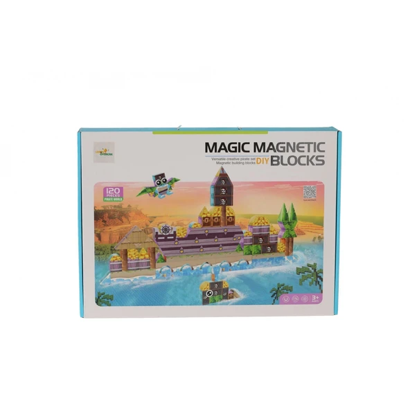 6600 MANYETİK PUZZLE 120 PARÇA ürün görseli 1
