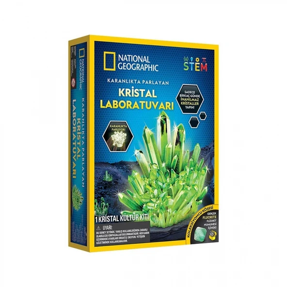 NAT08002 National Geographic Parlayan Kristal Laboratuvarı -TNGGIDCRYSTAL +8 yaş ürün görseli 1