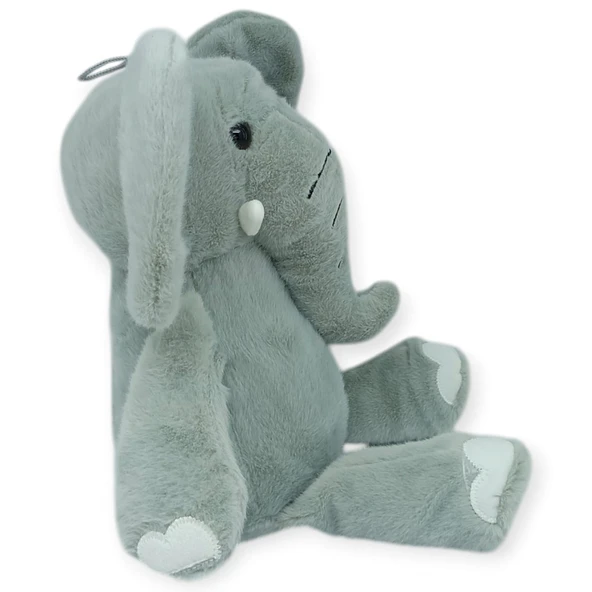 Peluş Sevimli Hayvanlar 35 cm - Fil - 1 ADET - Resim 3