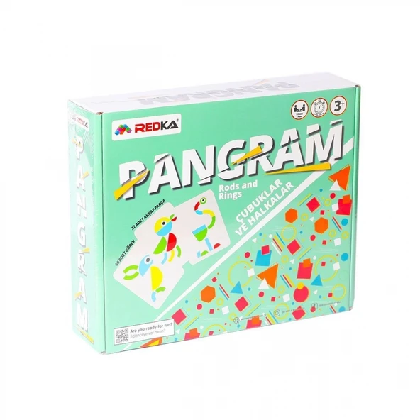 5646 Pangram Çubuklar ve Halkalar -Redka ürün görseli 1
