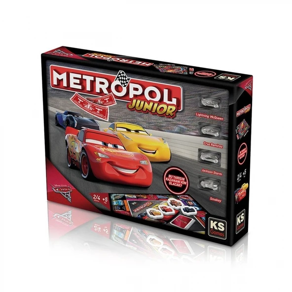 CR 10303 Cars Metropol Junior Oyunu -KS Games ürün görseli 1