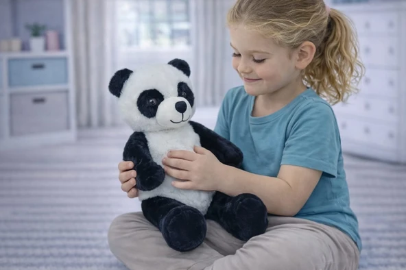 Peluş Sevimli Hayvanlar 35 cm - Panda - 1 ADET - Resim 2
