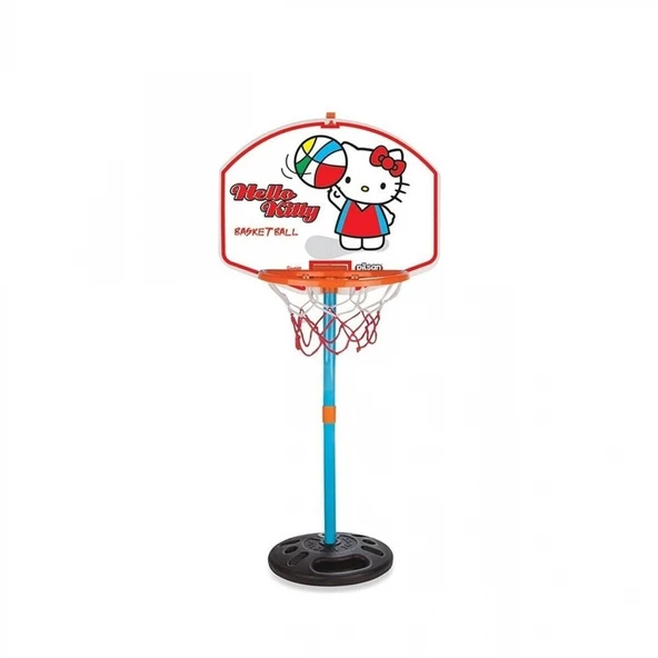 03 466 HELLO KITTY AYAKLI KÜÇÜK BASKETBOL ürün görseli 1