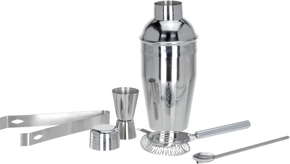 5 Parça Kokteyl Hazırlama Seti 550 Ml ürün görseli 1