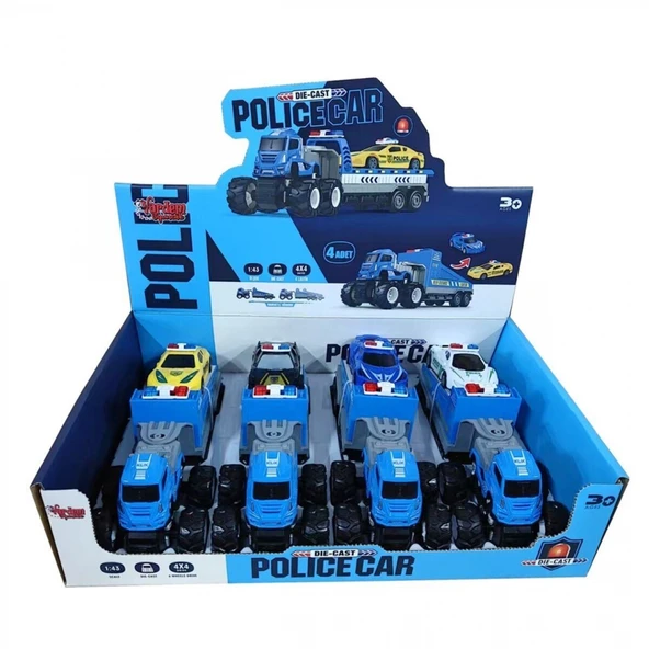 KLX600-360 SURT DIE CAST 4X4 İLK YARDIM ARACI (Belirtilen fiyat, tekli satış için adet fiyatıdır.) ürün görseli 1