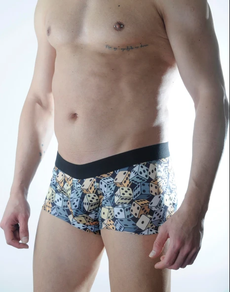 Erkek Zar Desenli Boxer - Resim 2
