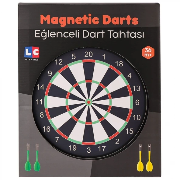 31064-LC Eğlenceli Manyetik Dart -Lets be Child ürün görseli 1