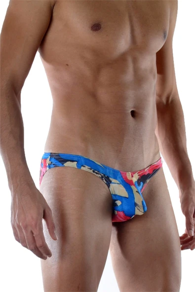 Desenli Erkek Slip - Resim 4