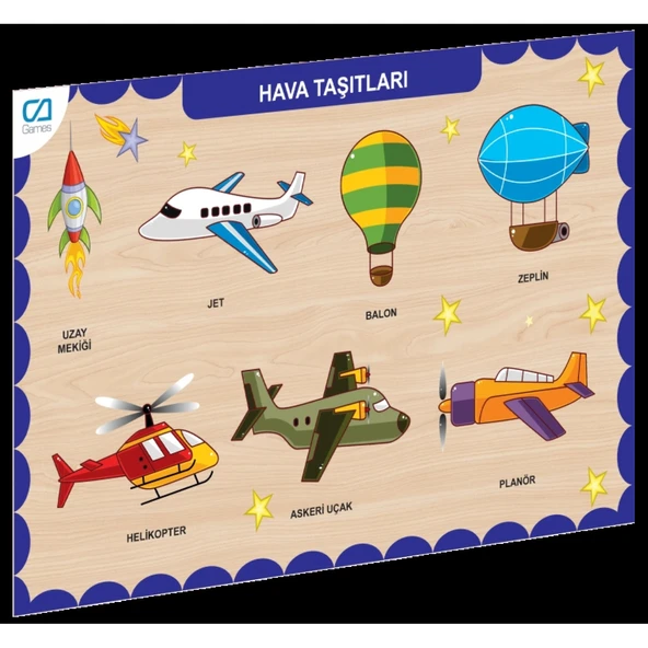 CAAHS-3202 CA GAMES AHŞAP HAVA TAŞITLARI BUL-TAK ürün görseli 1