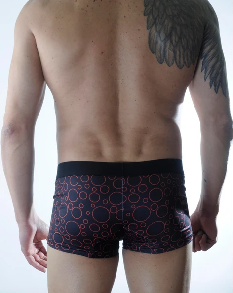 Erkek Daire Desenli Boxer - Resim 3