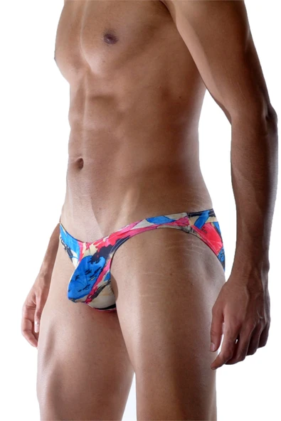Desenli Erkek Slip - Resim 3
