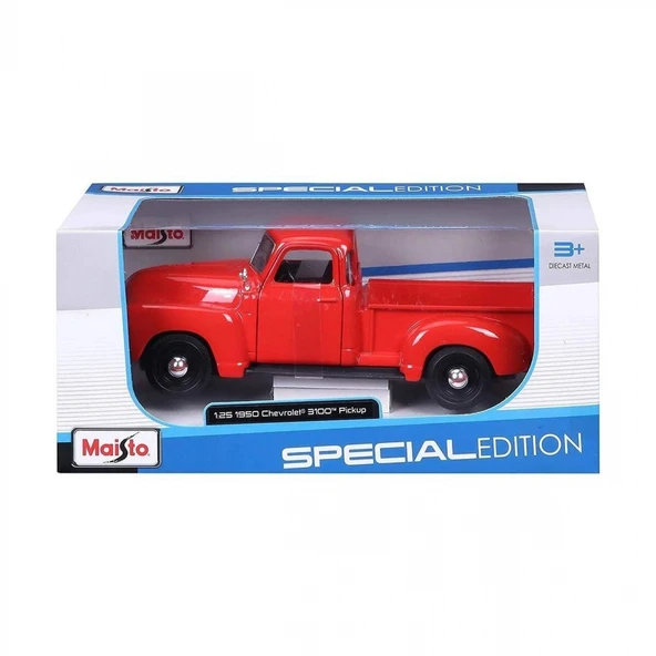 MAY 31952 1950 Chevrolet 3100 Pick Up 1:25 -Necotoys ürün görseli 1