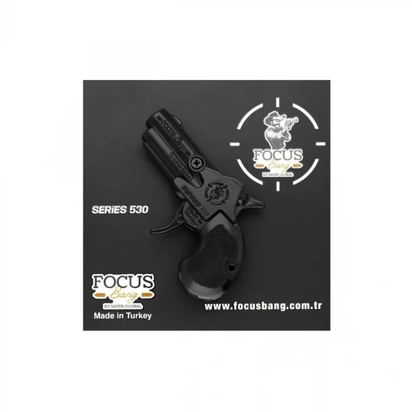 530 FOCUS BANG OYUNCAK TABANCA SERİES 530 BLACK-FÜME-SATEN ürün görseli 1
