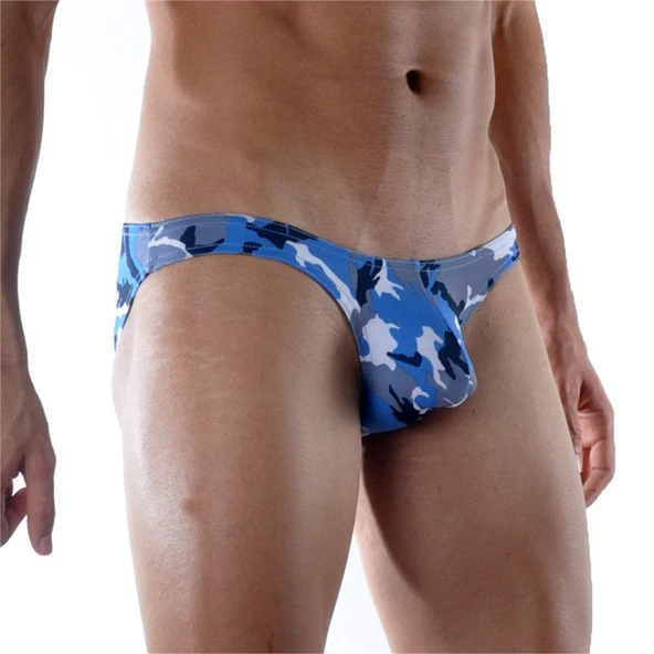 Desenli Erkek Slip - Resim 5