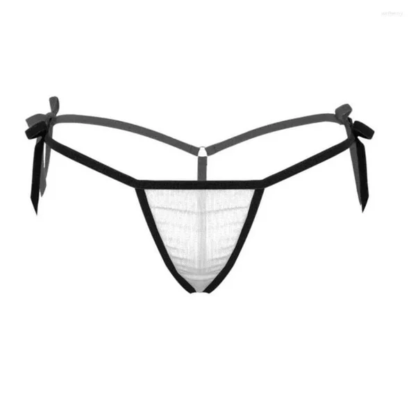 Yandan Bağlamalı Tül String - Resim 3