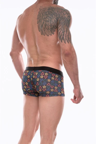 Don Moris Erkek Desenli Boxer - Resim 4