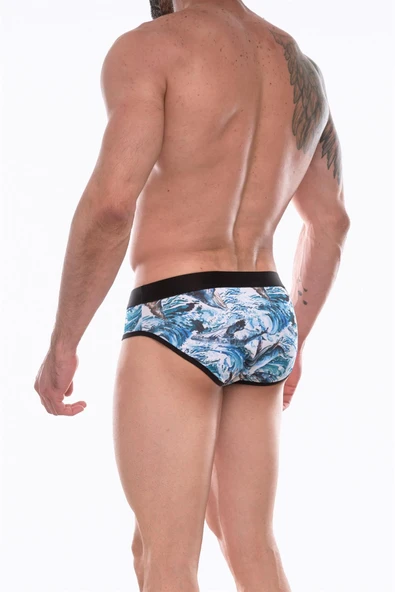 Don Moris Erkek Desenli Slip - Resim 2