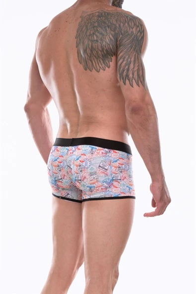 Don Moris Erkek Desenli Boxer - Resim 4