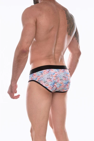 Don Moris Erkek Desenli Slip - Resim 2
