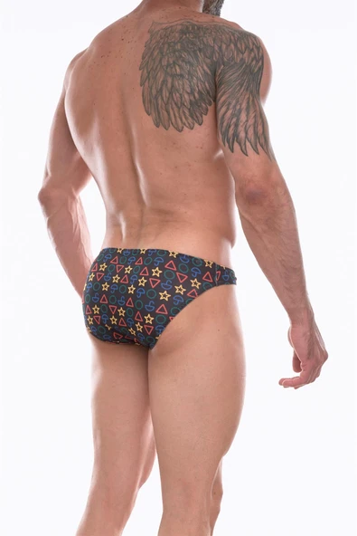 Don Moris Erkek Desenli Slip - Resim 4