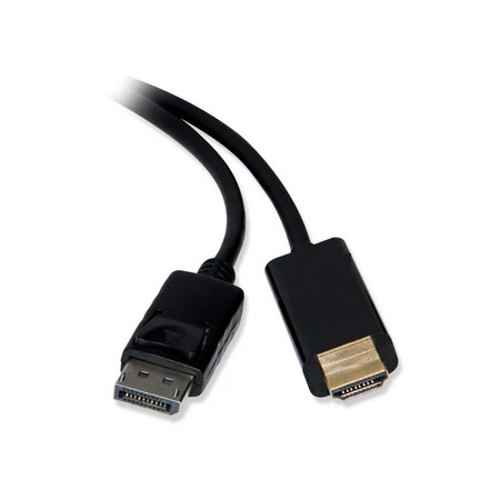 DİSPLAYPORT to HDMI KABLO 1080p QPORT, POWERMASTER, S-LİNK (SL-DS560, Pm-15436, Q-DPH) ürün görseli 1